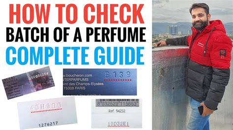 how to check perfume code